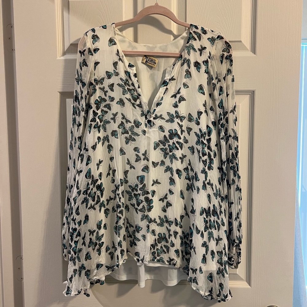 HTF RARE show me your mumu Jamie butterfly dreams tunic
